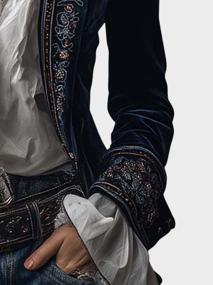 Cezara - Elegant Fleece Jacket