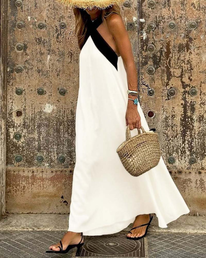 Olive™ - Cross Neck Dress