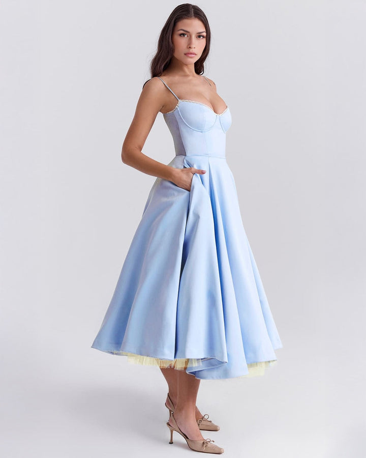 Ophira™ - Classy Corset Midi Dress