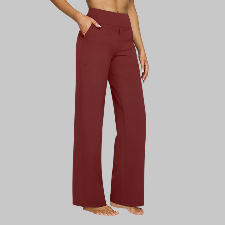 FELICIA – WIDE LEG COMFORT TROUSERS