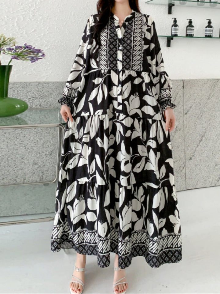 ELENA – BOHEMIAN BLOOM MAXI DRESS