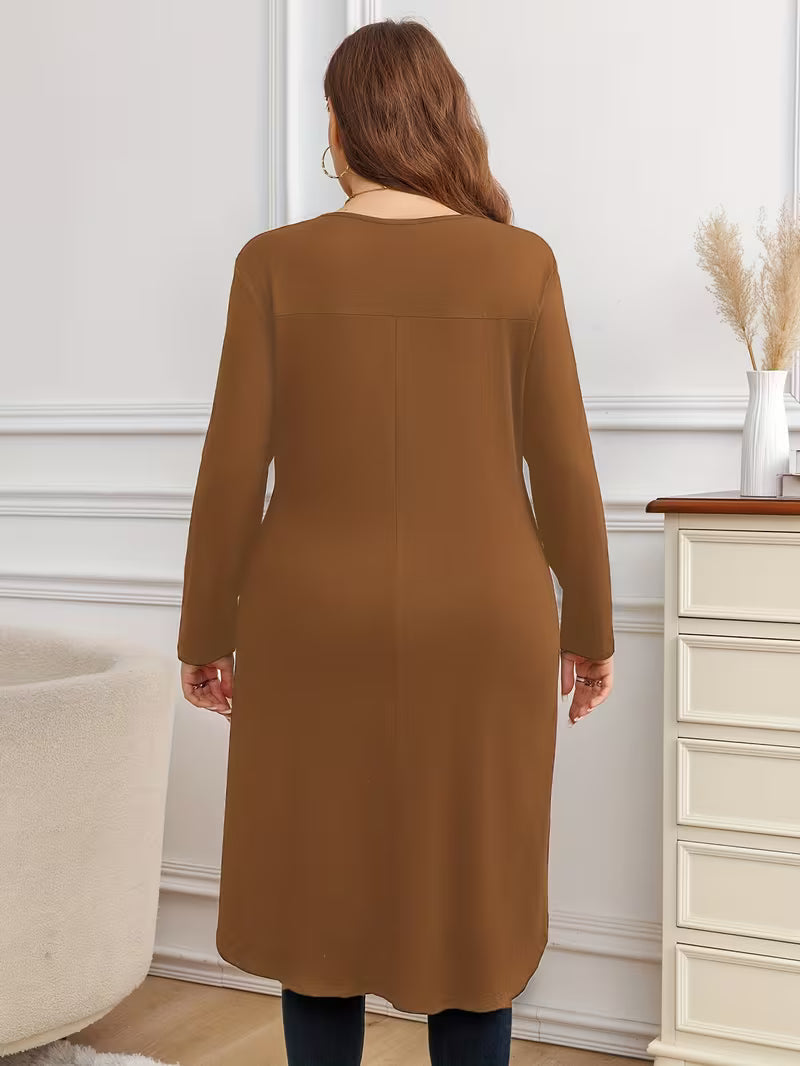 Neasa - Elegant Long Sleeve T-Shirt