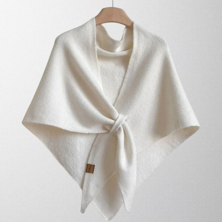 HARPER – SOFT WRAP SHAWL WITH ELEGANT TIE DETAIL