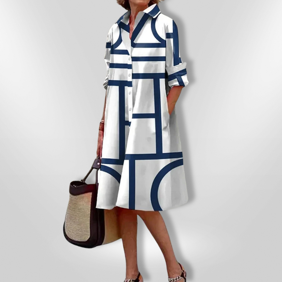 NYLA – EVERYDAY POCKETED MIDI DRESS