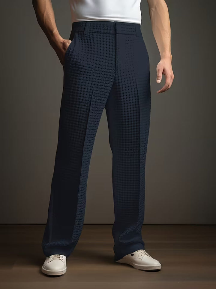 Tommen - Lightweight Structured Pants With Side Pocket