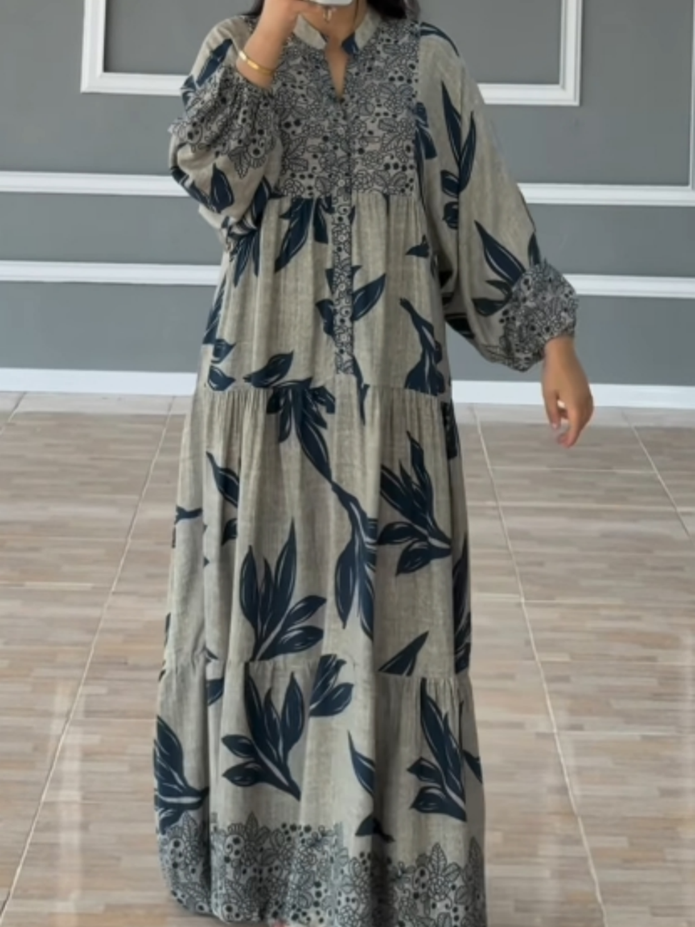ELENA – BOHEMIAN BLOOM MAXI DRESS
