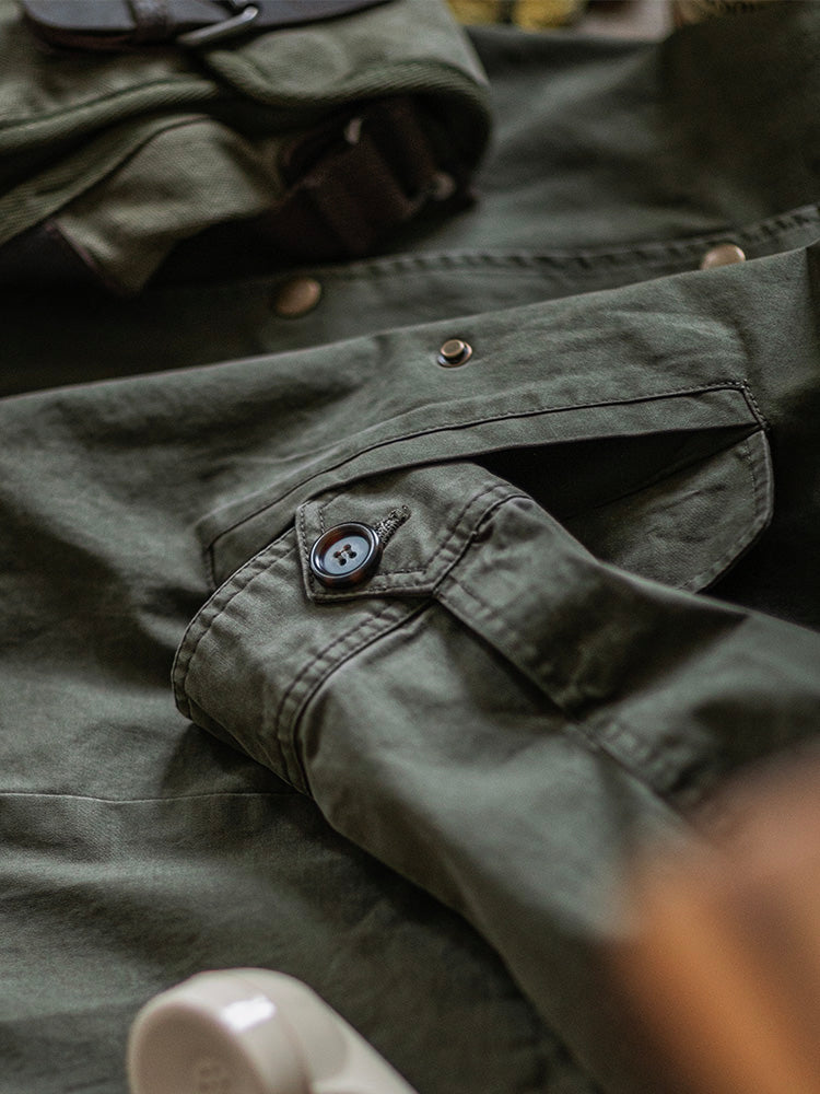 Engelbert - Fishtail Hooded Parka Windproof Jacket