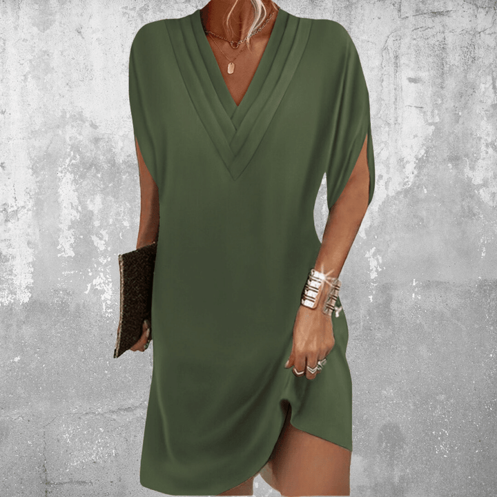 Fallon – Elegant Tummy Covering Dress