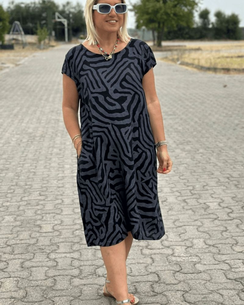 Nelia™ – Stylish Printed Summer Dress