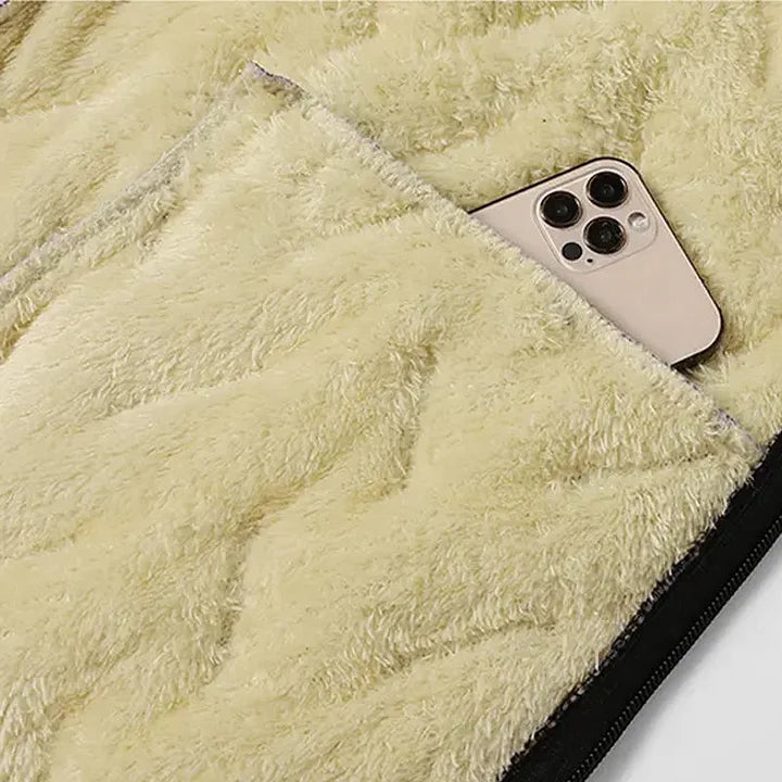 Stevie - Quilted Sleeveless Wool Vest