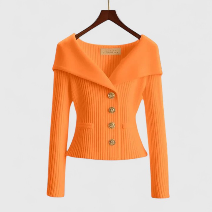 MIKA – ELEGANT OFF-SHOULDER KNIT TOP