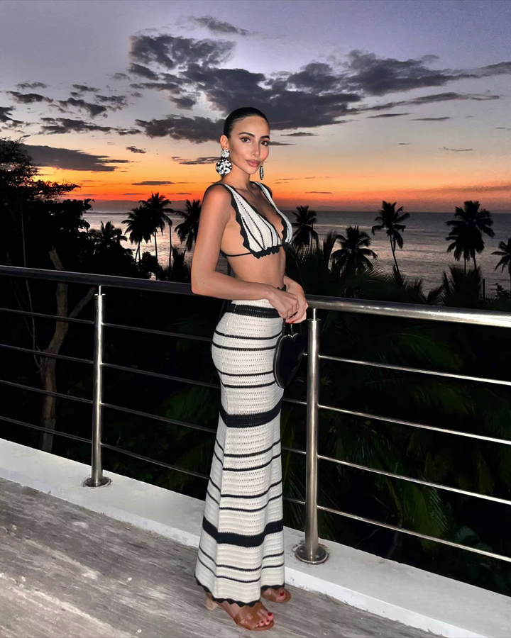 Amari | Striped Two-Piece Set