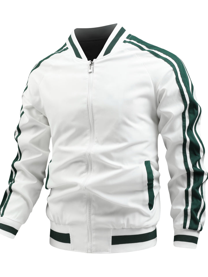 JULIAN – CLASSIC WHITE TRACK JACKET