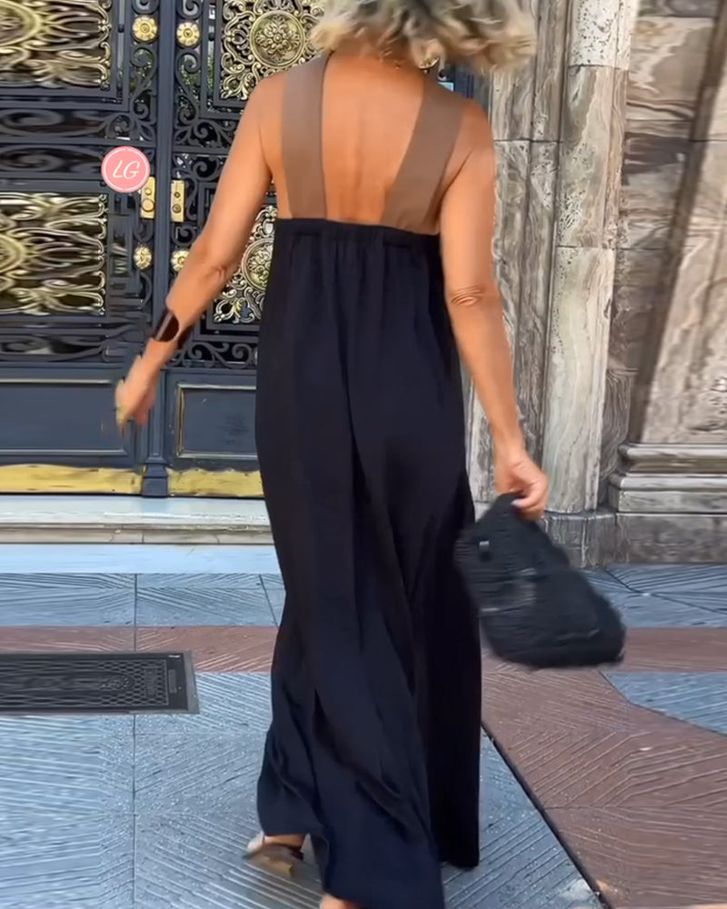 Olive™ - Cross Neck Dress
