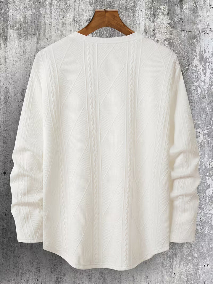 Pauleta - Casual Long Sleeve Crew Neck Sweatshirt