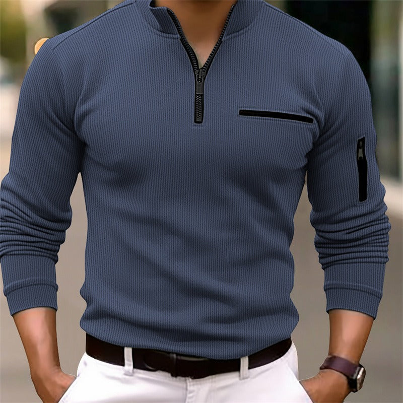 Talor - Long Sleeved Shirt With Zipper