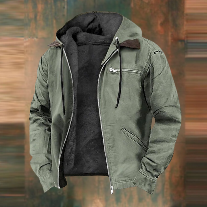 NATHAN – RUGGED HOODED JACKET