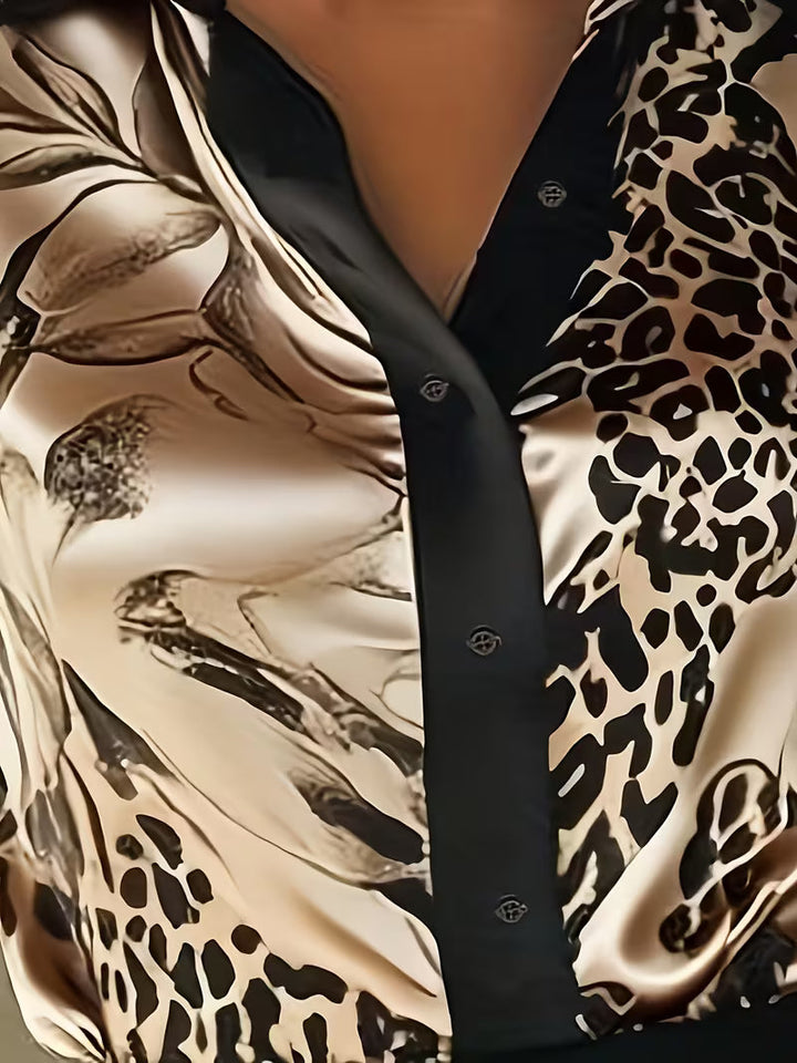 Nephthys -Long Sleeve Button-Up Shirt