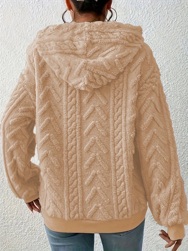 Andrine - Long Sleeve Hooded Jacket