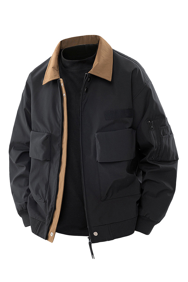 JAKE – MODERN UTILITY BOMBER JACKET