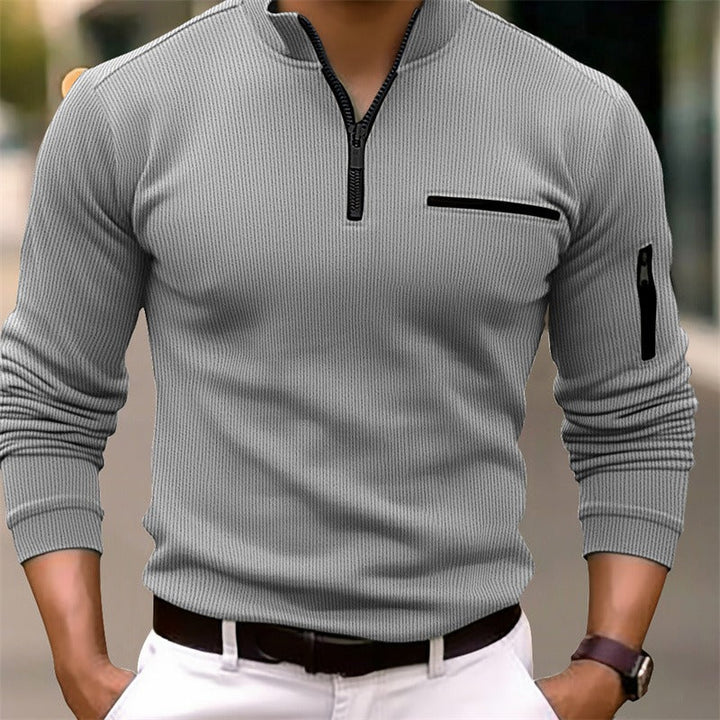 Talor - Long Sleeved Shirt With Zipper