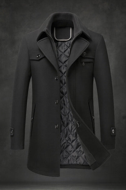 ETHAN – PREMIUM QUILTED LONG MEN’S WINTER COAT