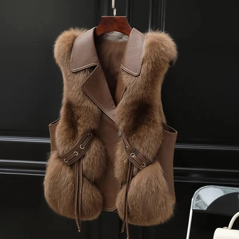 Valeria Luxe Faux Fur Vest
