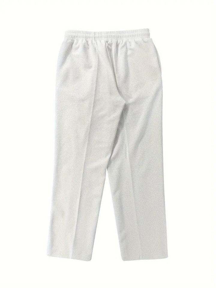 MARCUS – TEXTURED RELAXED-FIT LOUNGE PANTS