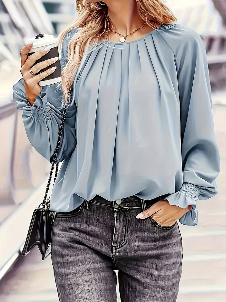 Stacy - Elegant Long Sleeve Blouse