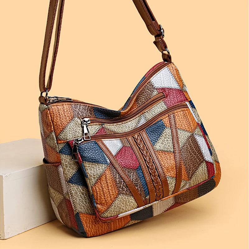 HARPER – VINTAGE MOSAIC SHOULDER BAG