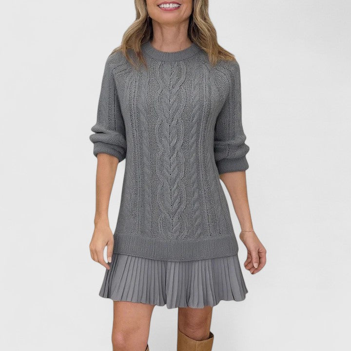 CLAIRE – KNIT SWEATER DRESS