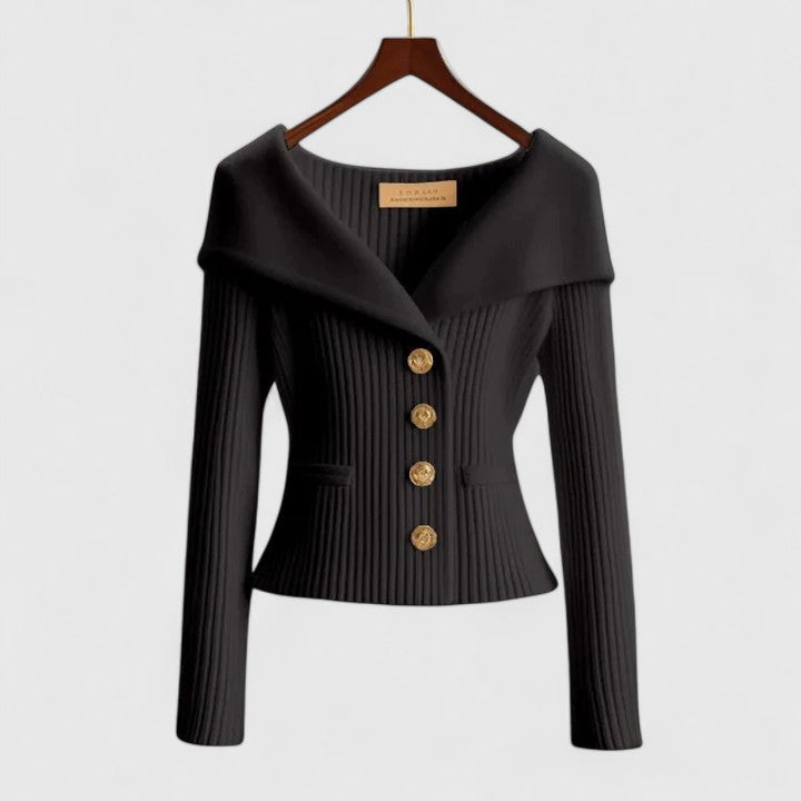 MIKA – ELEGANT OFF-SHOULDER KNIT TOP