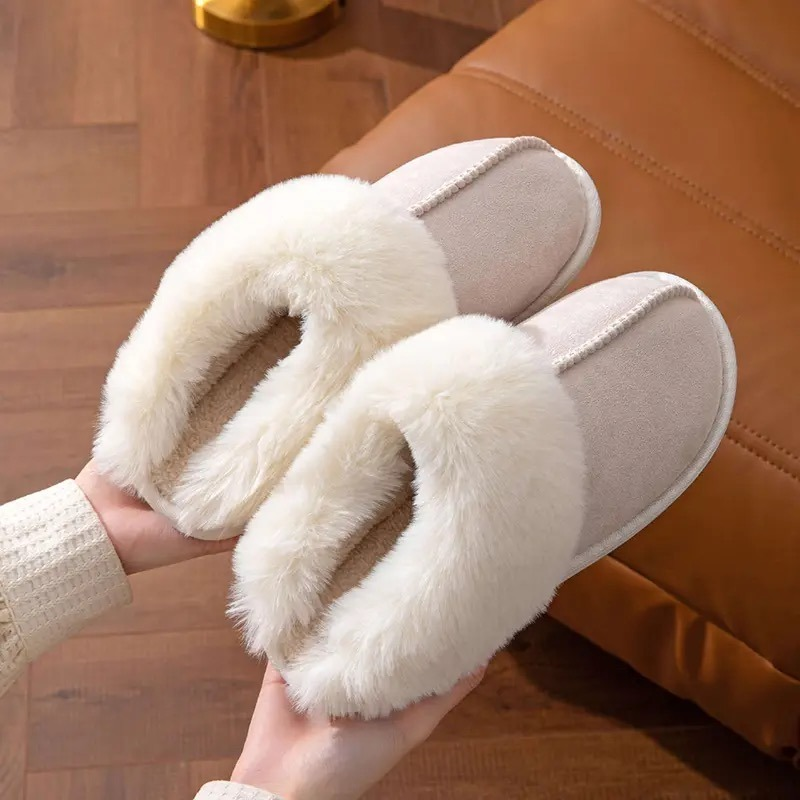 HAILEY – COZY FUR-LINED HOUSE SLIPPERS