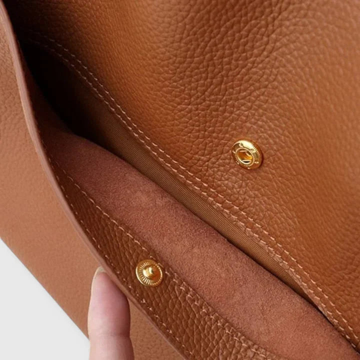 MIA – MINIMALIST PEBBLED SHOULDER TOTE