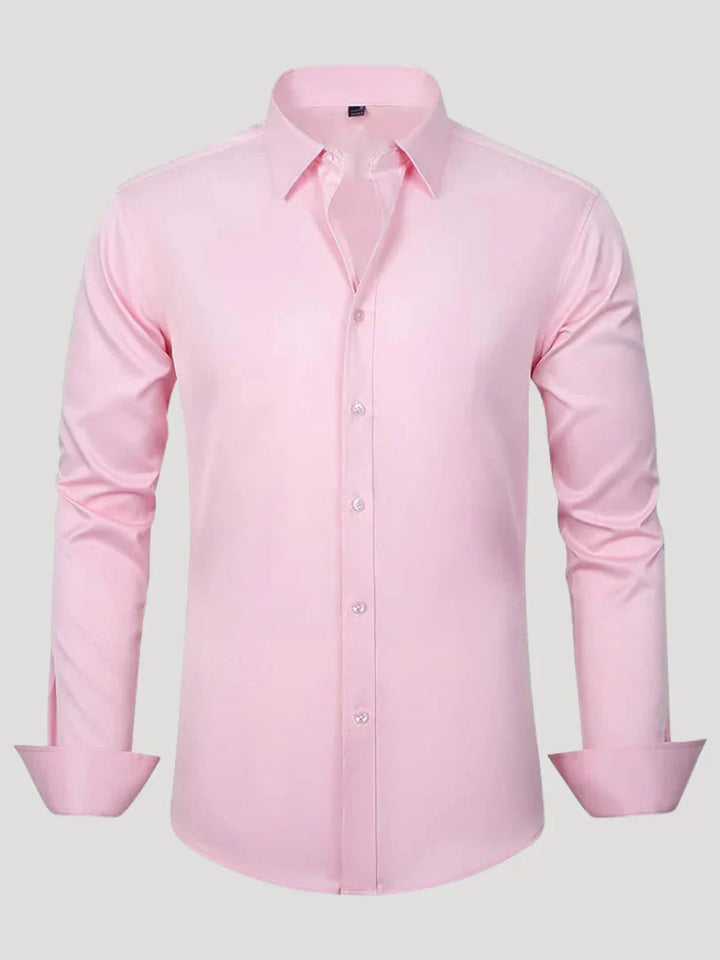 Bordon - Non-Iron Stretch Shirt With Button