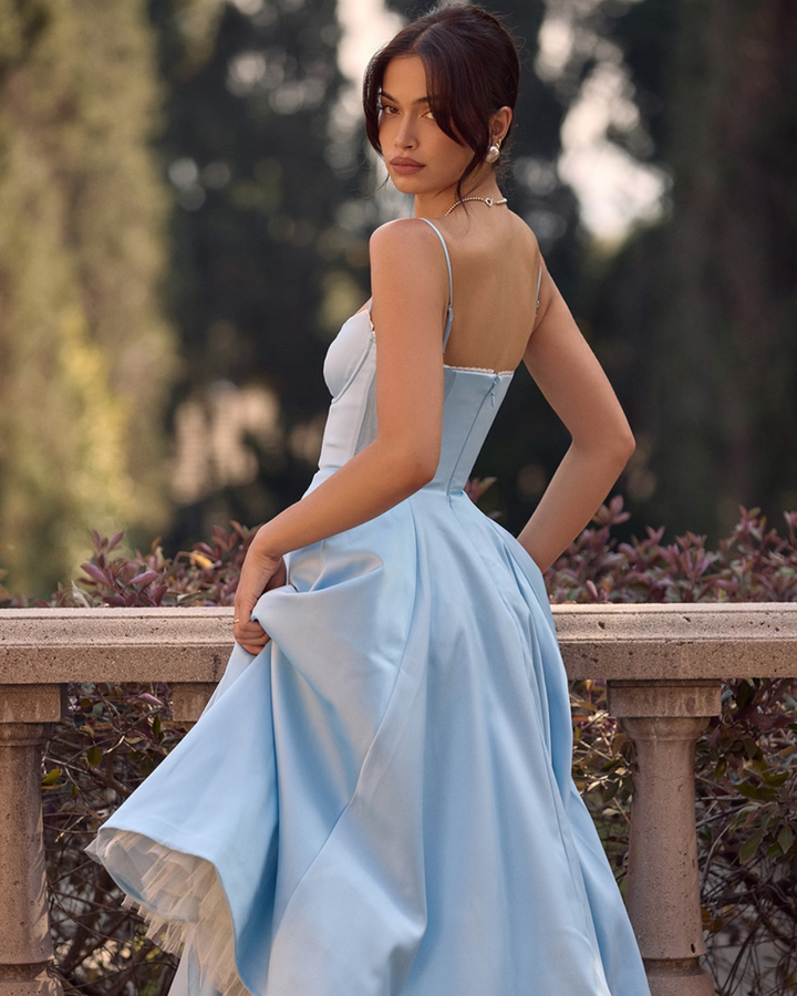 Ophira™ - Classy Corset Midi Dress
