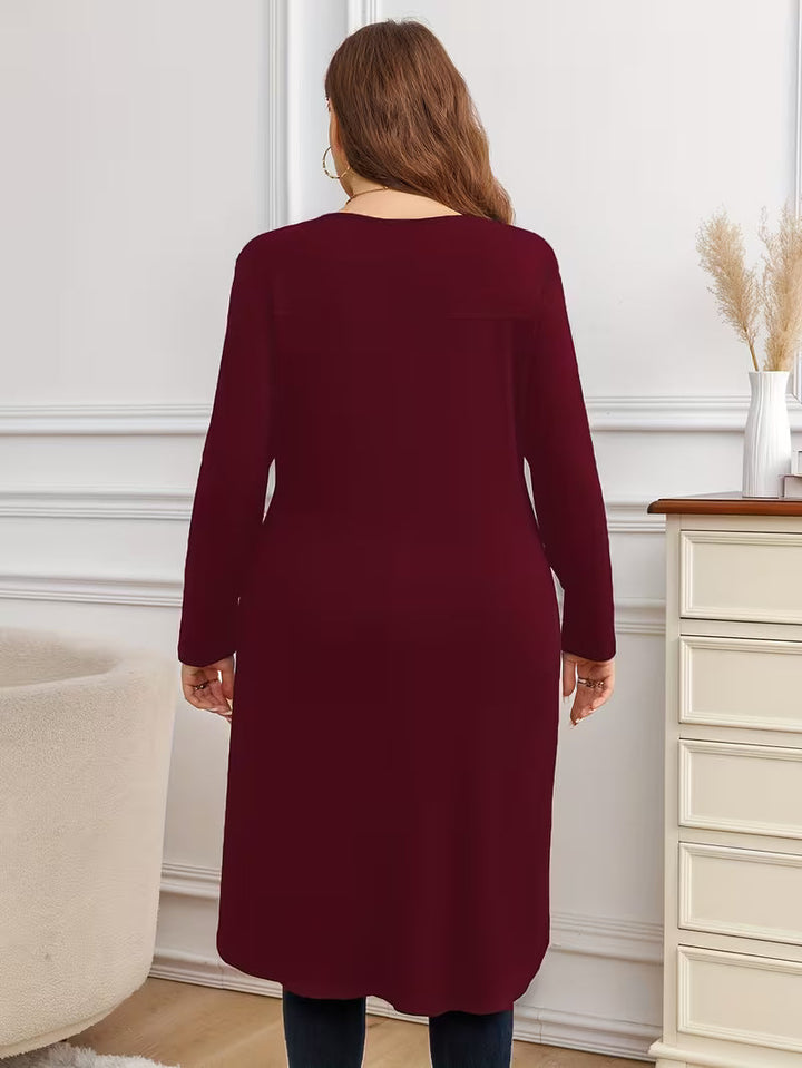 Neasa - Elegant Long Sleeve T-Shirt