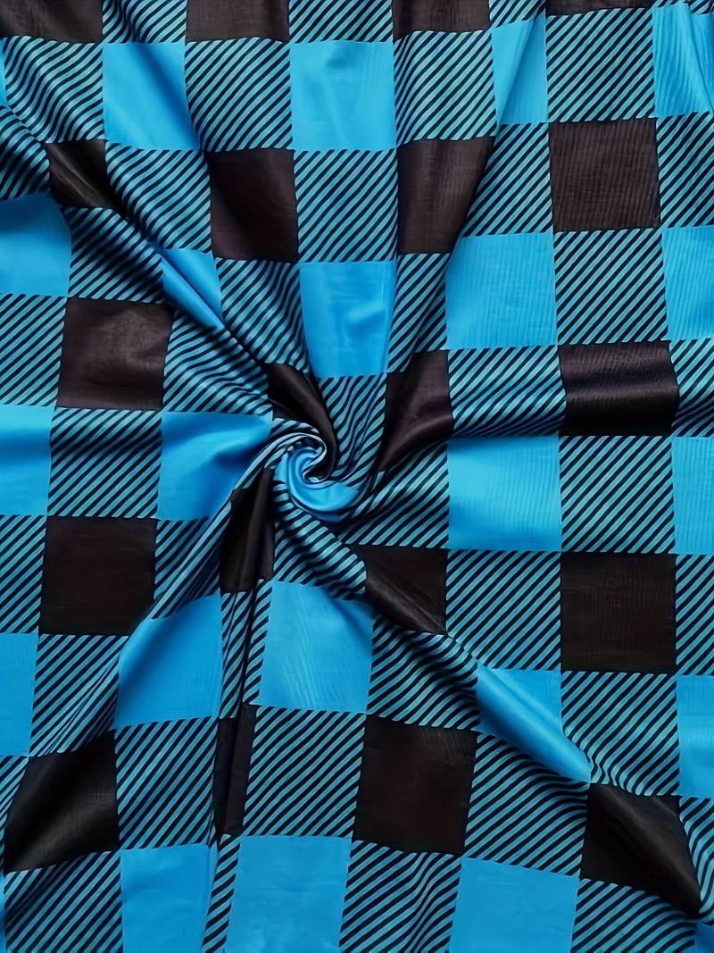 Fontemanha - Autumn Christmas Plaid Print Top