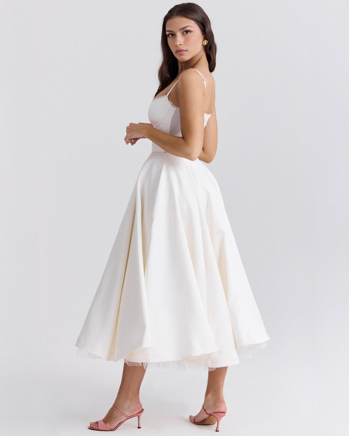 Ophira™ - Classy Corset Midi Dress