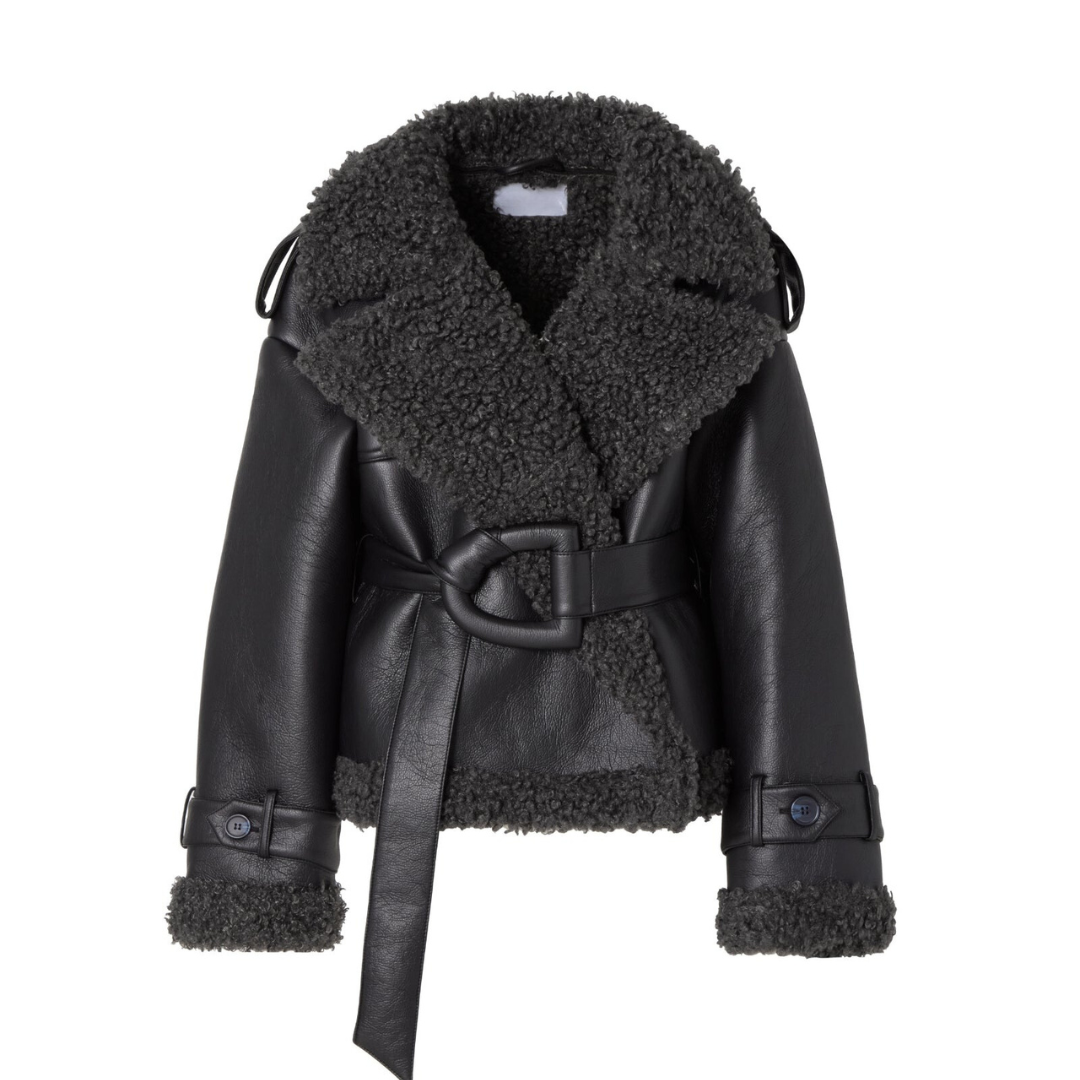 Avery – Cozy Urban Shearling-Style Jacket