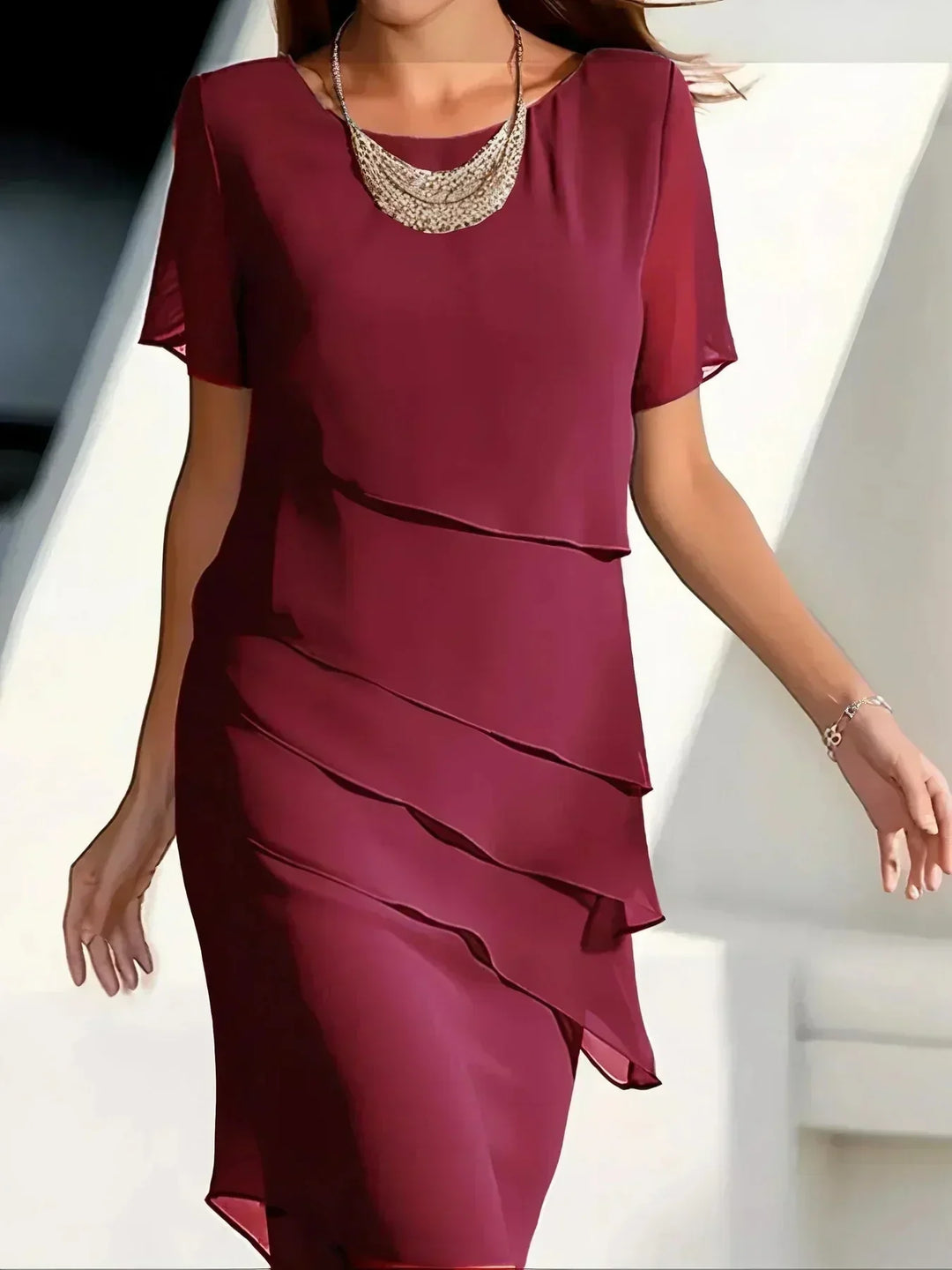 Brielle | Light and Elegant Midi Dress for Spring