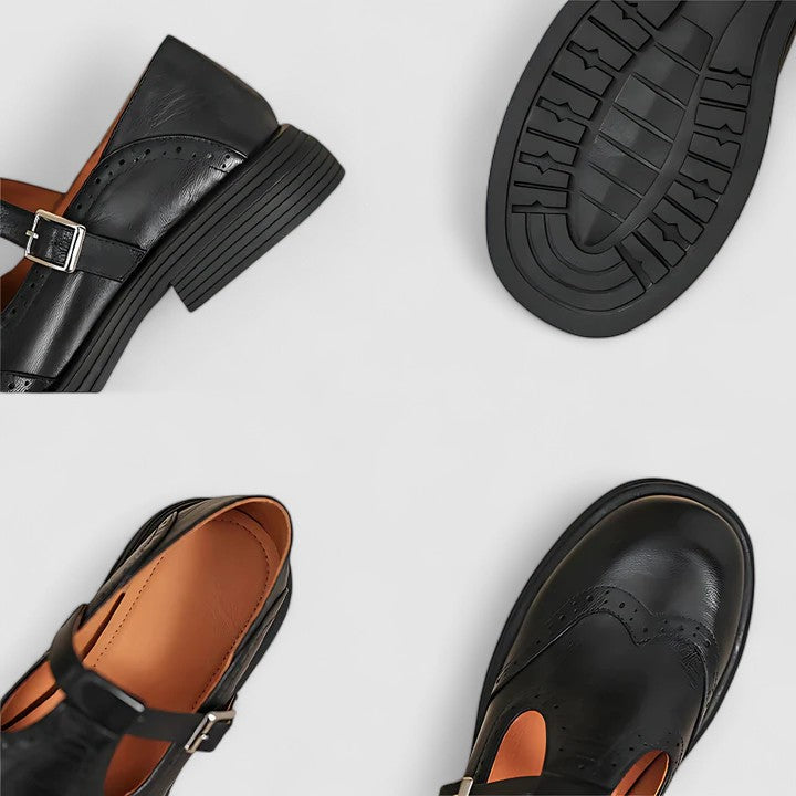 CHARLOTTE - CLASSIC BUCKLE BROGUES