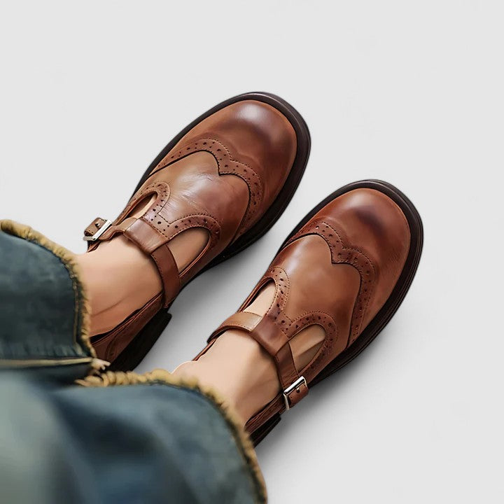 CHARLOTTE - CLASSIC BUCKLE BROGUES