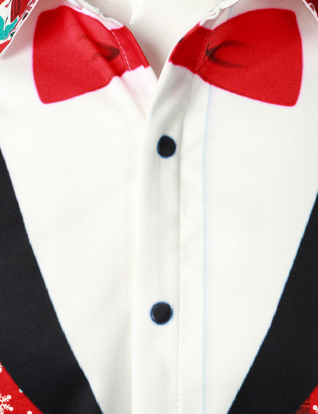 Hunter - Men's Vintage Red Tartan Fun Holiday Grim Christmas Long Sleeve Shirt