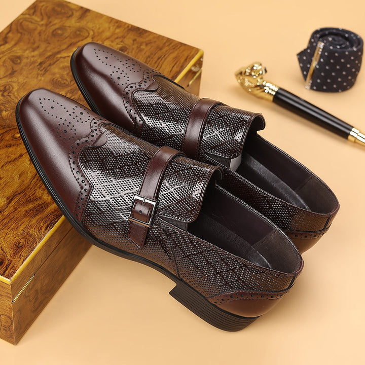Pastor - Leather Buckle Dress Shoes