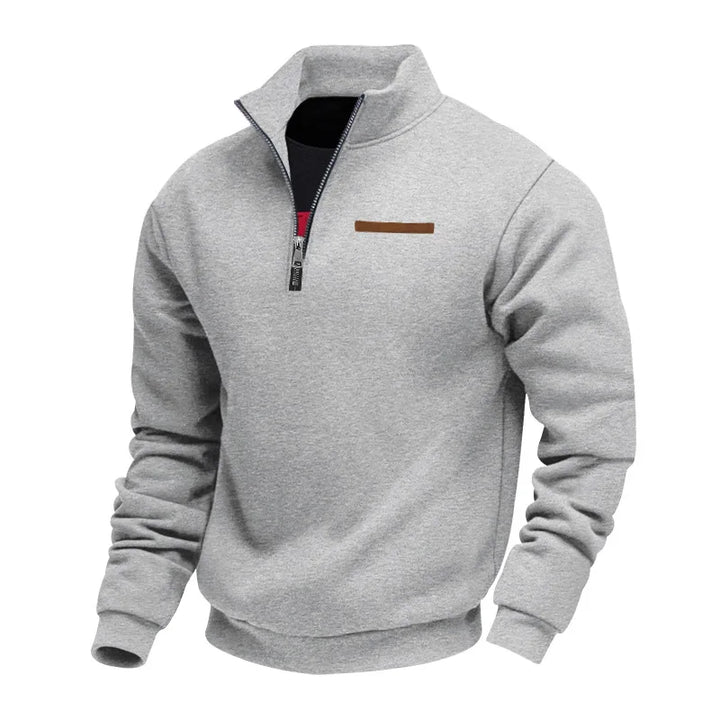 ETHAN – MEN’S HALF-ZIP CASUAL SWEATSHIRT
