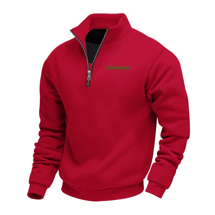 ETHAN – MEN’S HALF-ZIP CASUAL SWEATSHIRT