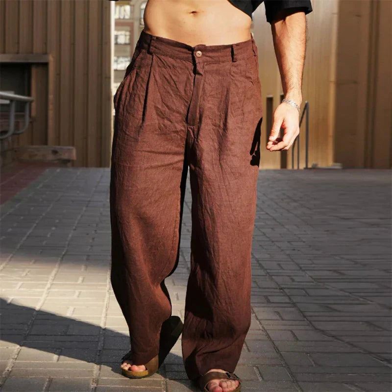 ANDREI – RELAXED STRAIGHT-LEG PANTS