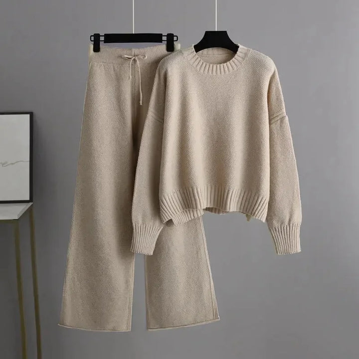CAMILLE – COZY KNIT TWO-PIECE SET
