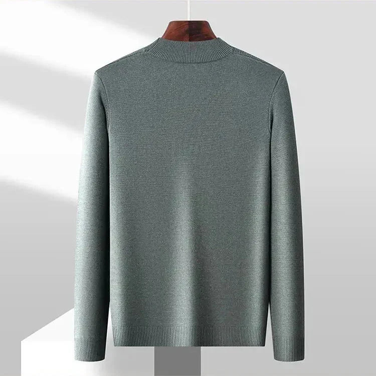 Calanthe - Long Sleeve Jacquard Sweater